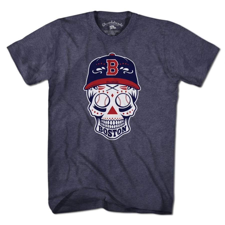 Boston Baseball Dead Head T-Shirt