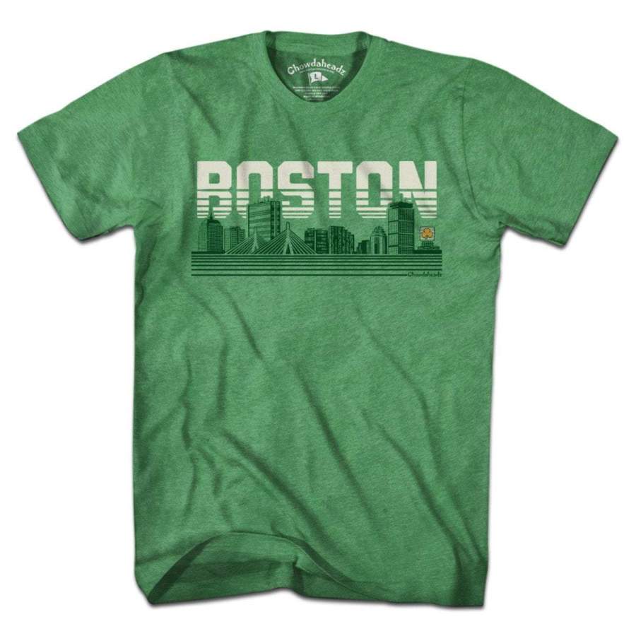 Boston Lined Cityscape T-Shirt