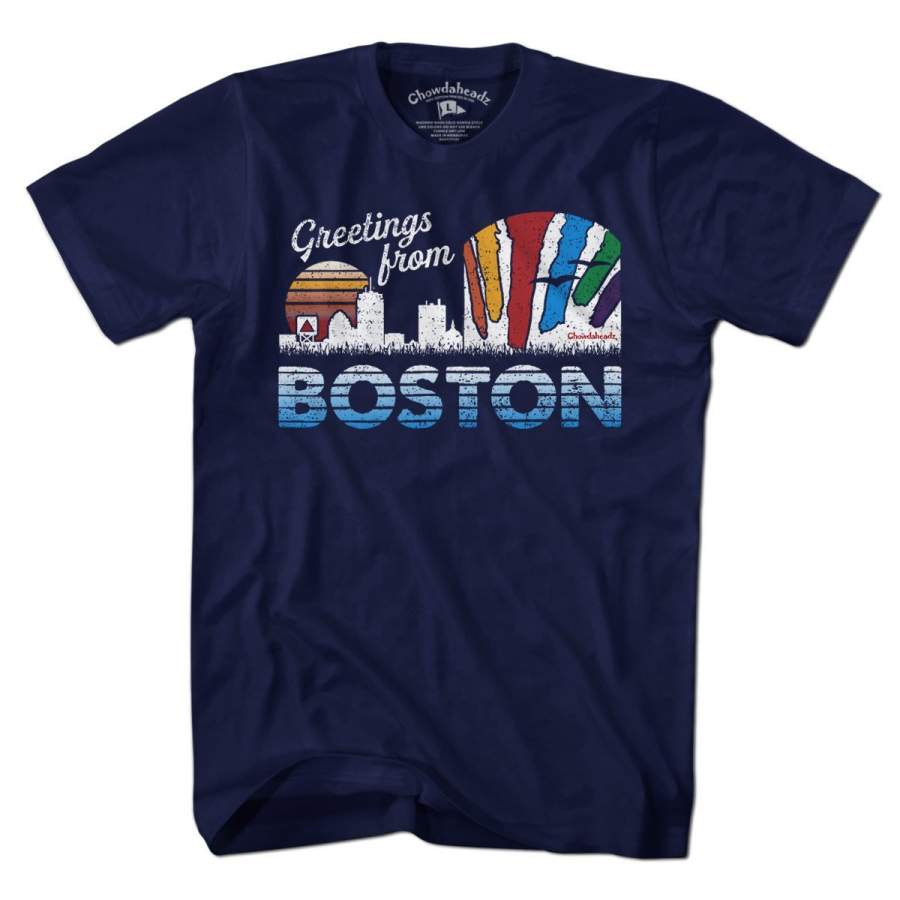 Greetings From Boston T-Shirt