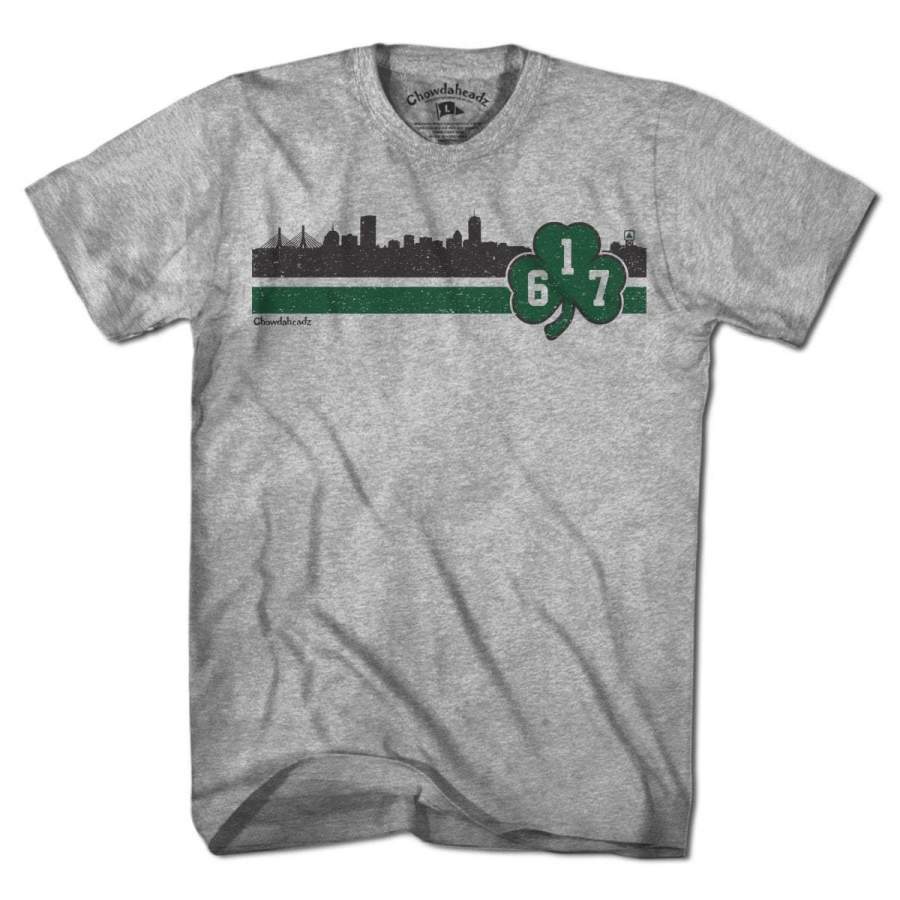 Boston 617 Shamrock Sideline T-Shirt