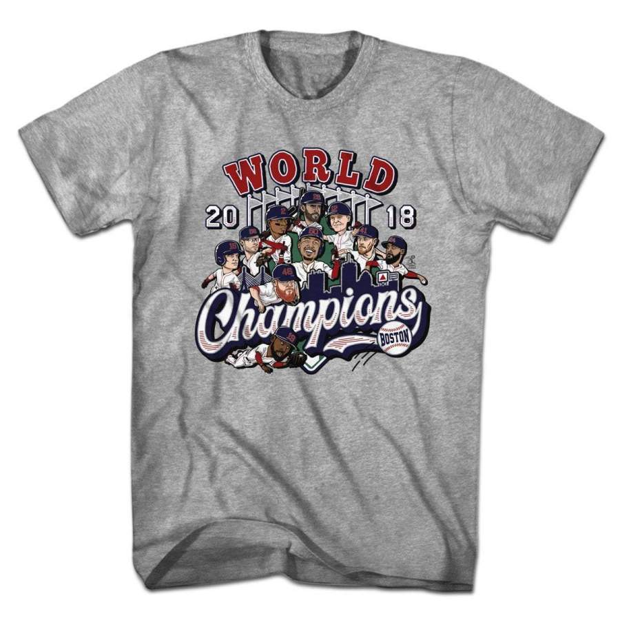 Boston 2018 World Champions T-Shirt