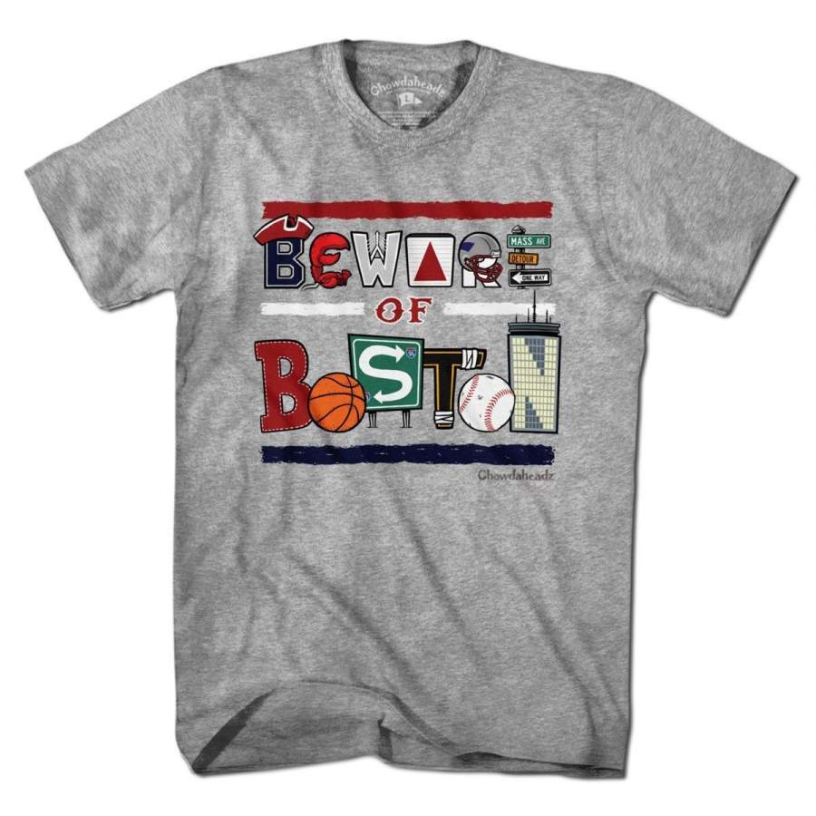 Beware of Boston Icons T-Shirt