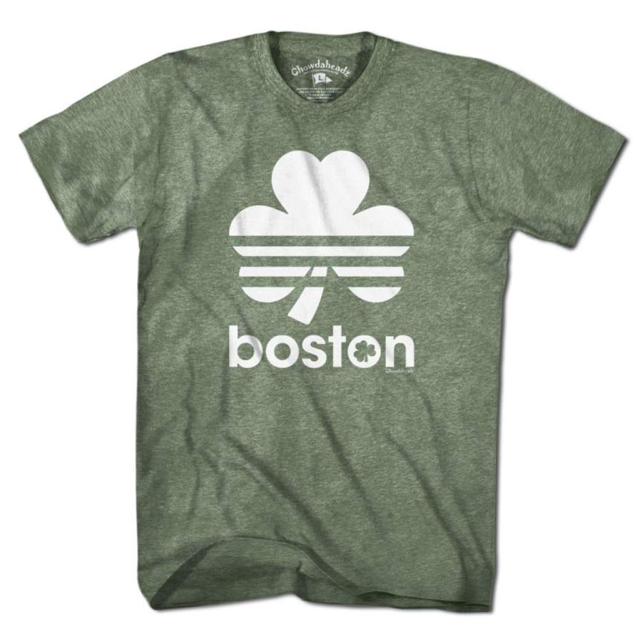 Boston Shamrock Retro T-Shirt