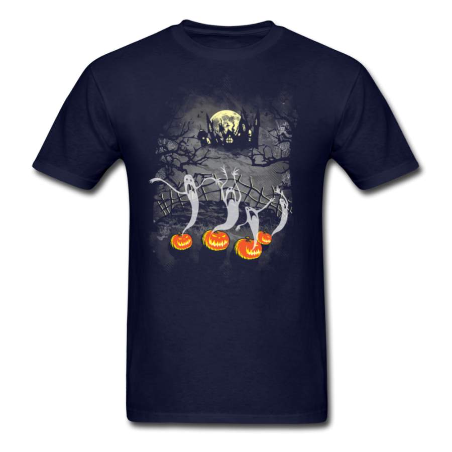 Ghosts Of Halloween Men’S T-Shirt