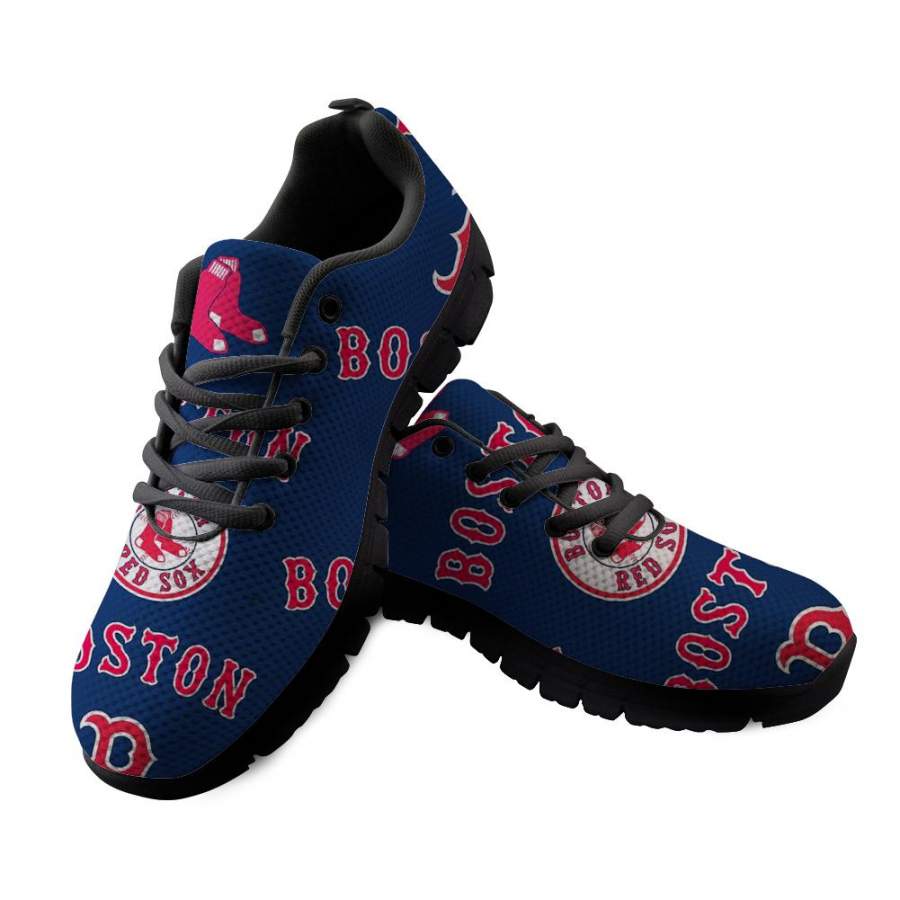 Boston Red Sox Sneakers Running Shoes For Mens Womens