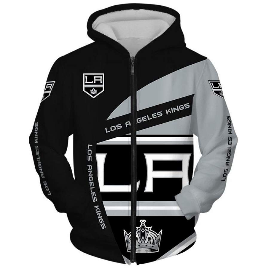 Lastest Los Angeles Kings Hoodies 3D Long Sleeve