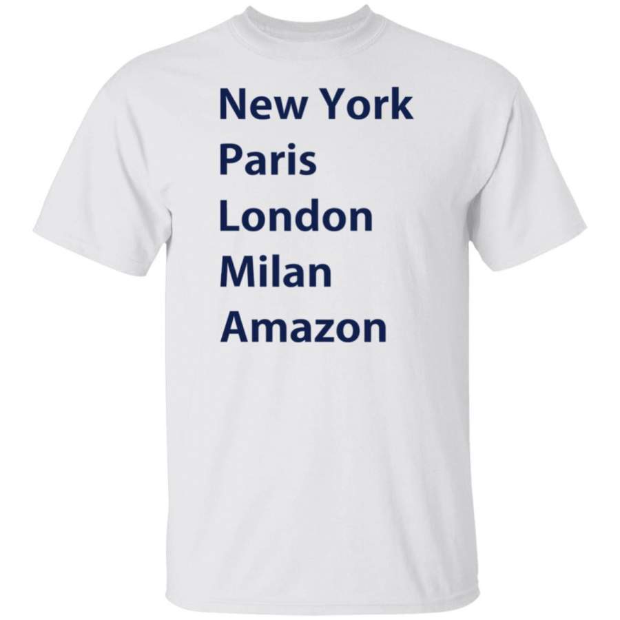 Heidi Klum New York Paris London Milan Amazon Shirt