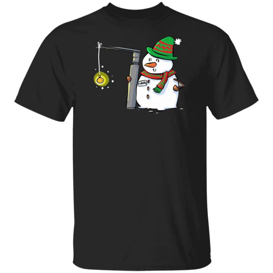 CRNA Snowman With Miller 2 T-shirt