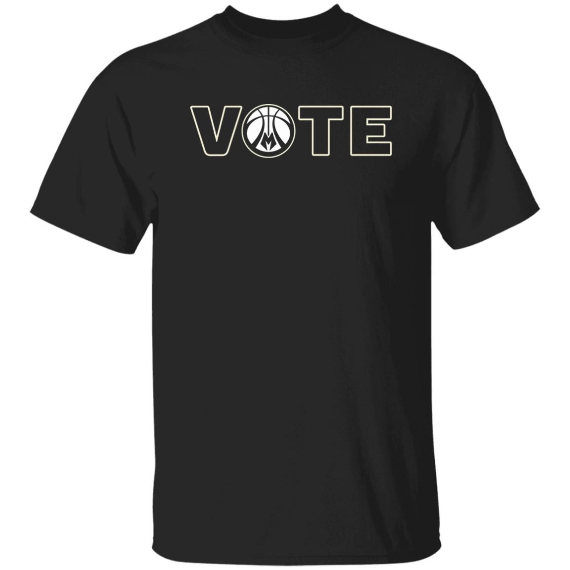 Bucks Vote T-Shirt Vote In Style With New Milwaukee Bucks Election-Themed T-Shirt Green