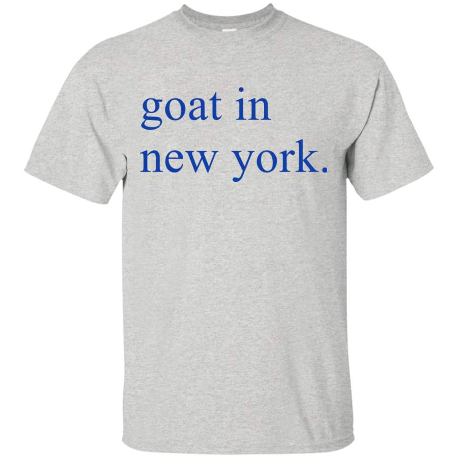 Goat in New York shirt, sweatshirt