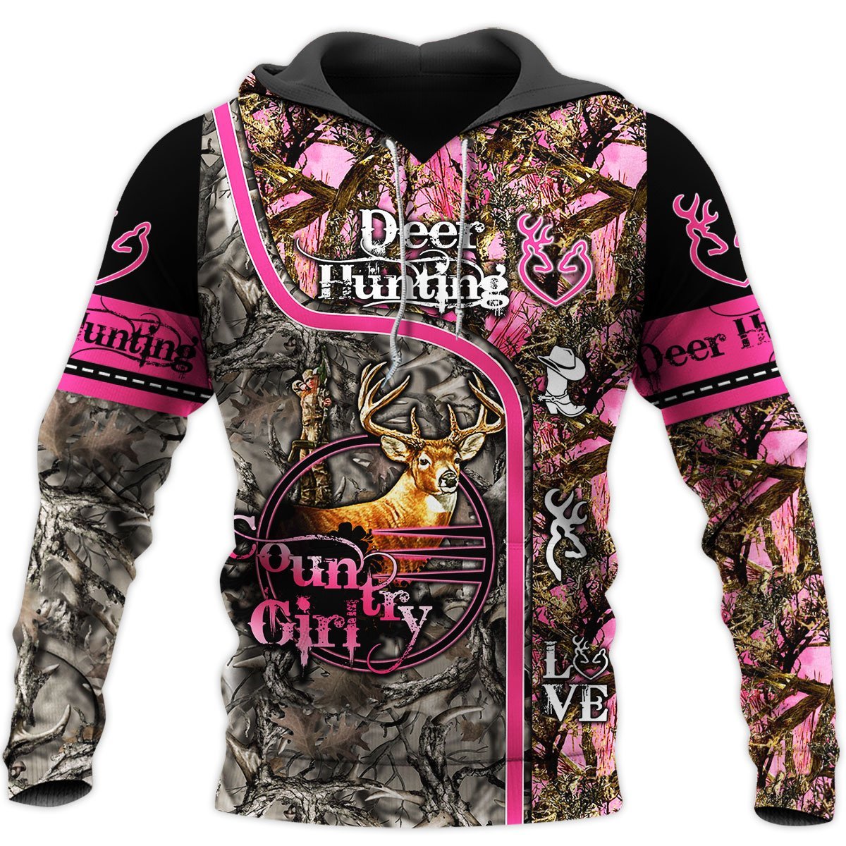 Deer Hunting 3D All Over Print | Unisex | Adult | Ht4439