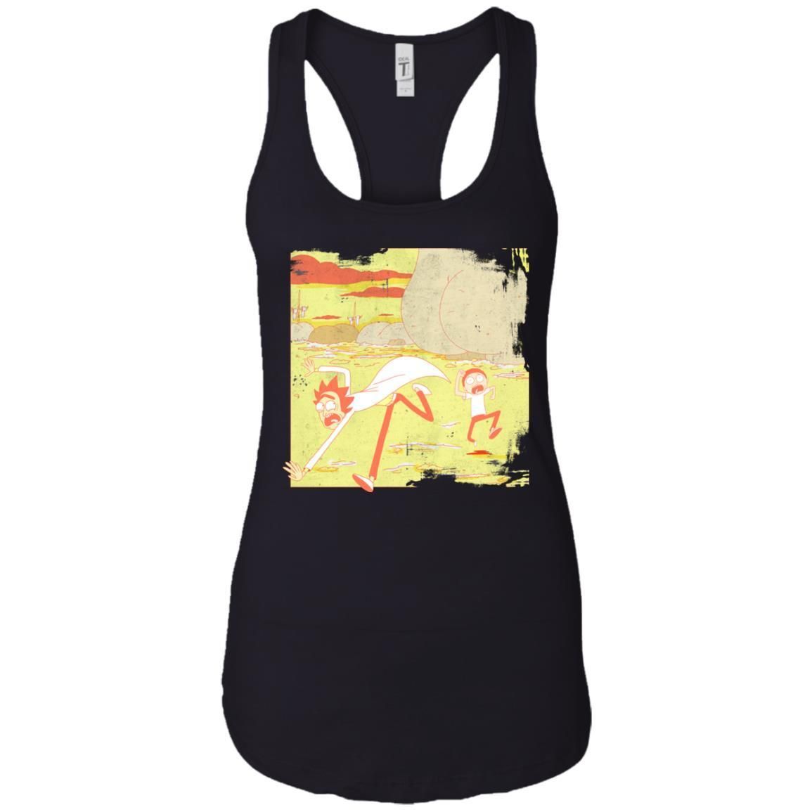 Rick And Morty Escape From Buttworld Women Tank