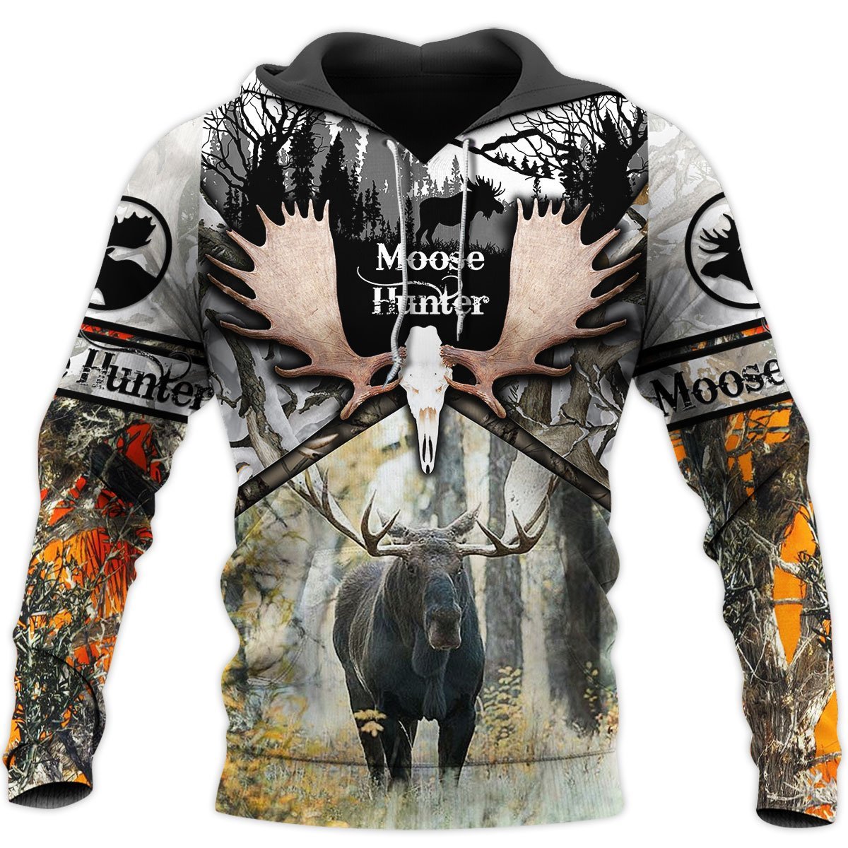 Moose Hunting Camo 3D All Over Print | Unisex | Adult | Ht4447