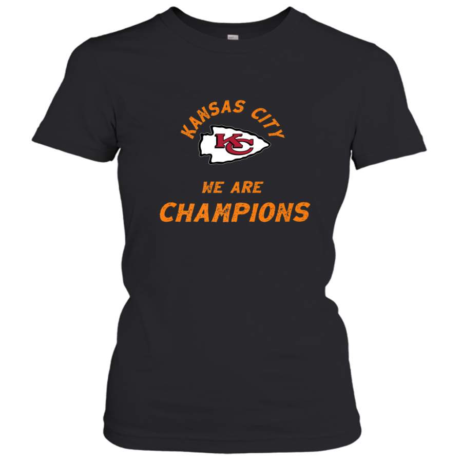 KC Kansas City Tribal Arrowhead we are Champions Women’s T-Shirt