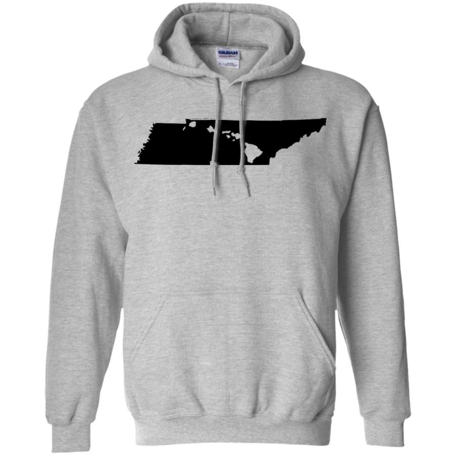 Living in Tennessee with Hawaii Roots Pullover Hoodie 8 oz.