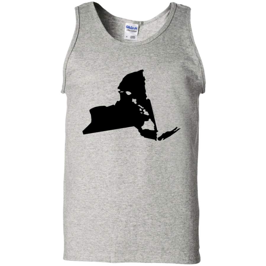 Living In New York With Hawaii Roots 100% Cotton Tank Top