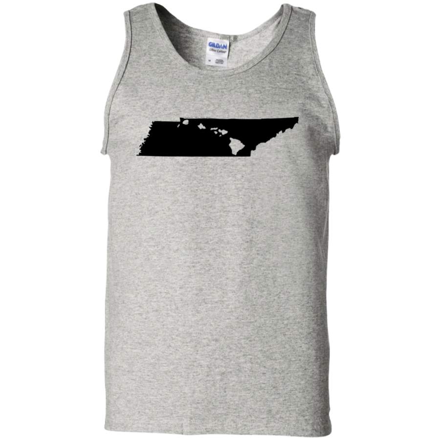 Living in Tennessee with Hawaii Roots 100% Cotton Tank Top