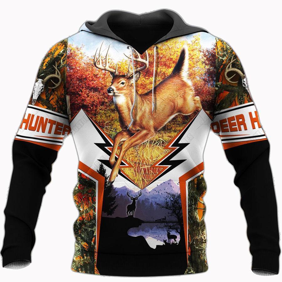 Beautiful Deer Hunting 3D All Over Print | Unisex | Adult | Ht4472