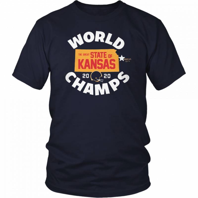 Kansas World Champs – The Great State Of Kansas Shirt