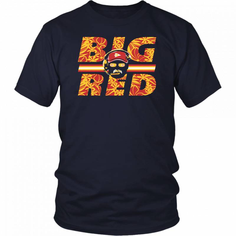 BIG RED SHIRT Andy Reid ?C Kansas City Chiefs 2019 AFC Champions Shirt