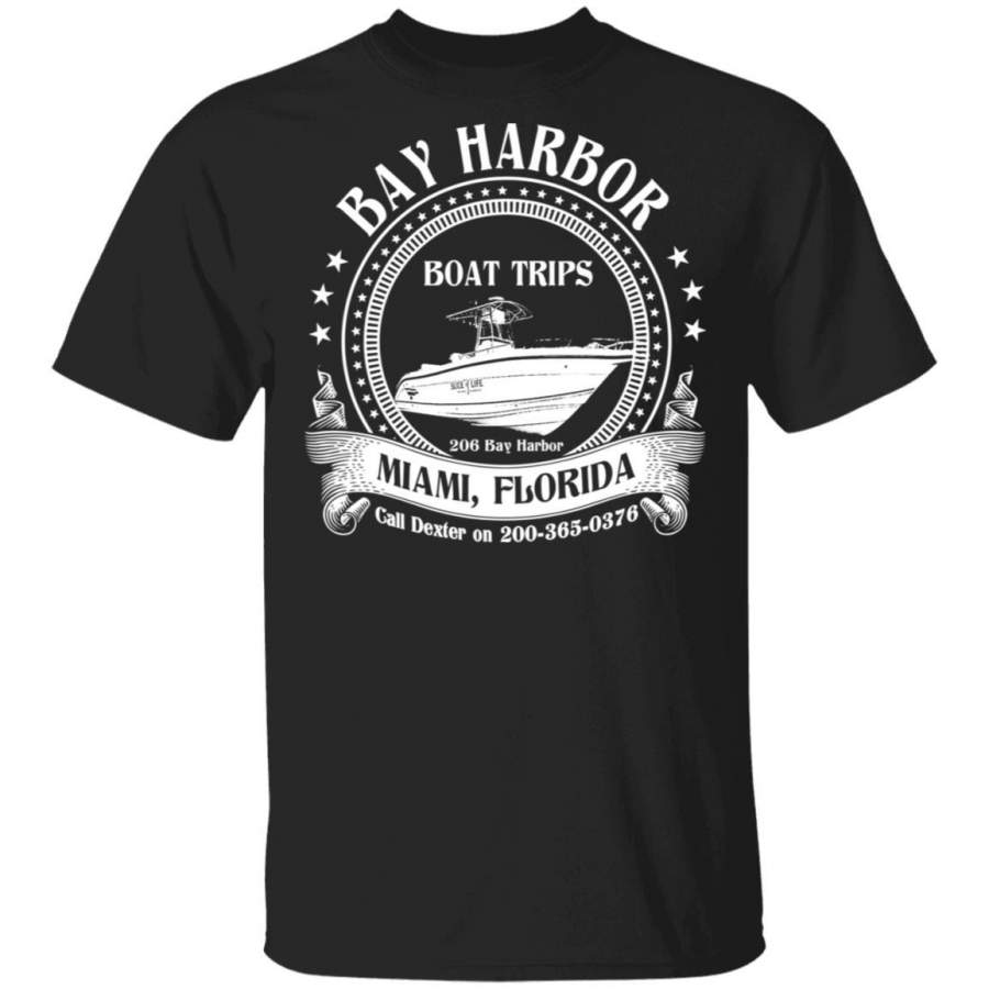 206 Bay Harbor Boat Trips Miami Florida T-Shirt