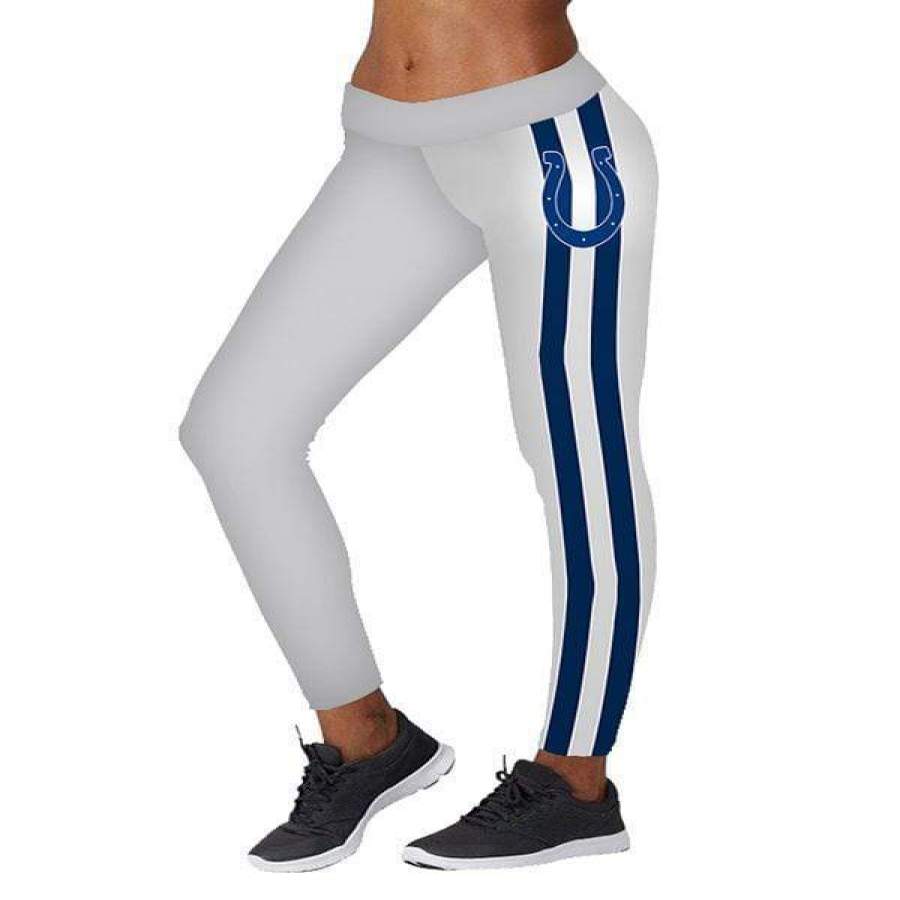 Indianapolis Colts Printed Yoga Fitness Leggings