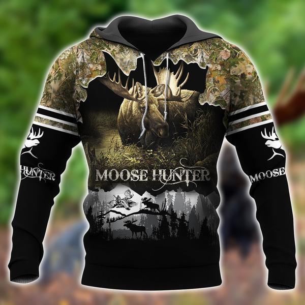 Moose Hunting 3D All Over Print | Unisex | Adult | Ht5242