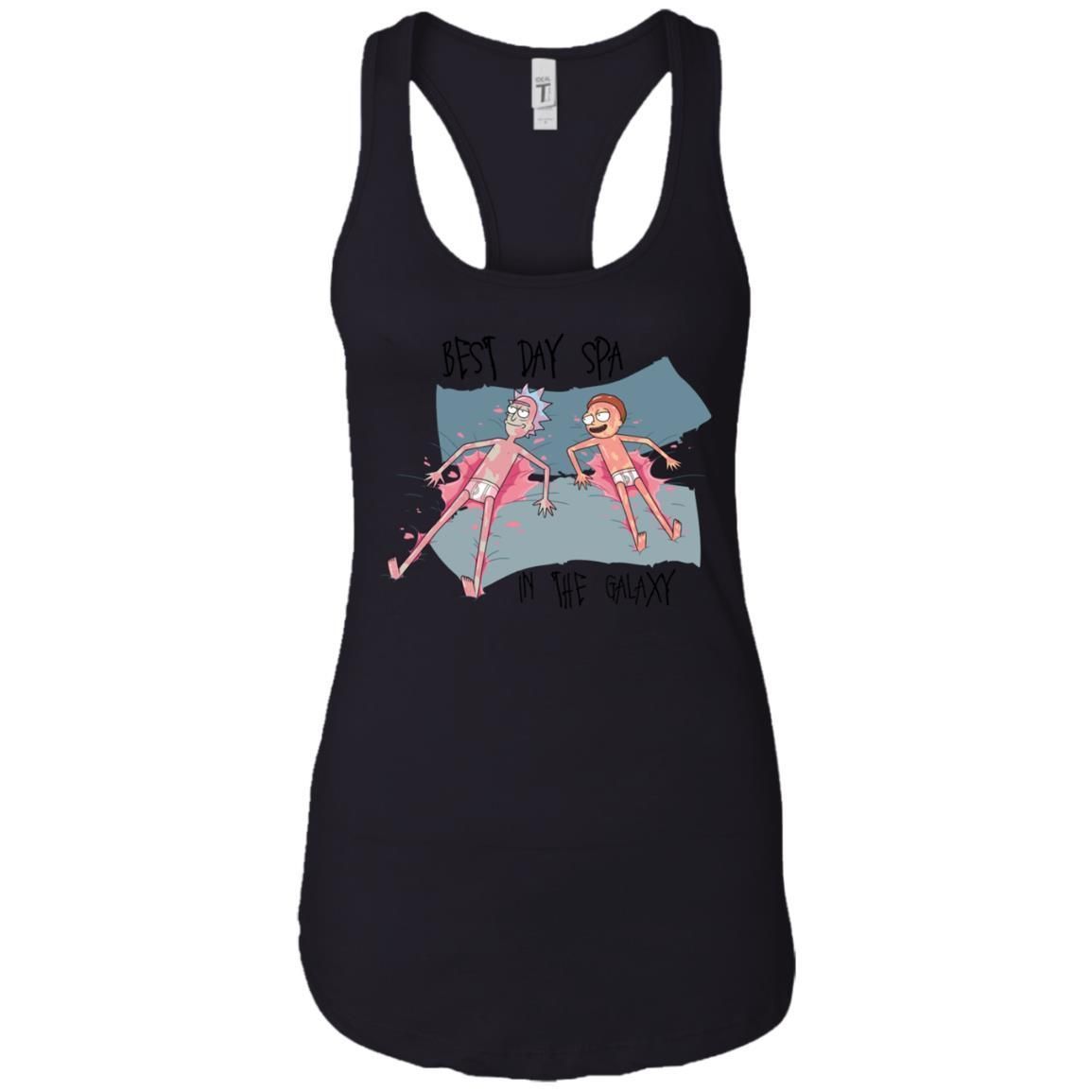 Rick And Morty Best Spa Day In The Galaxy Women Tank