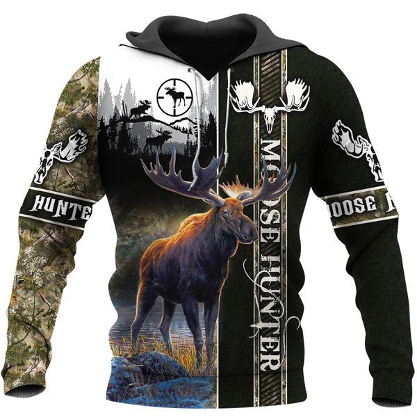 Hunting – Moose Hunter 3D All Over Print | Unisex | Adult | Ht5244