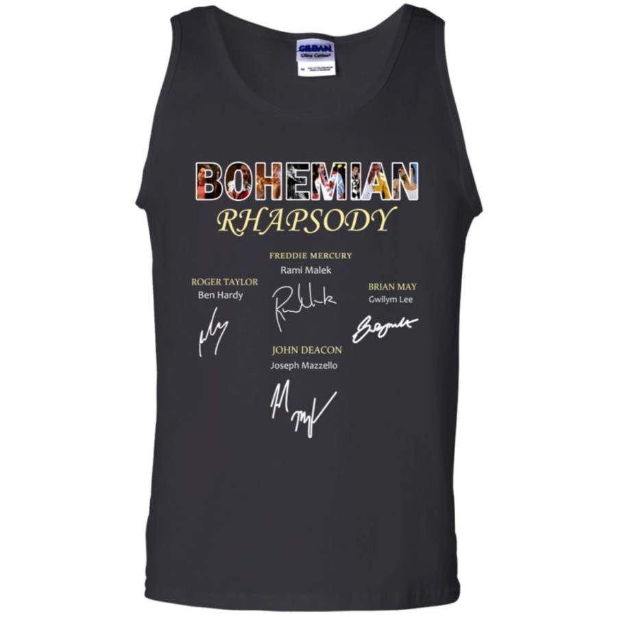 Bohemian Rhapsody Freddie Mercury Queen Men’s Tank Top