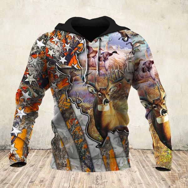 Deer Hunting 3D All Over Print | Unisex | Adult | Ht4895