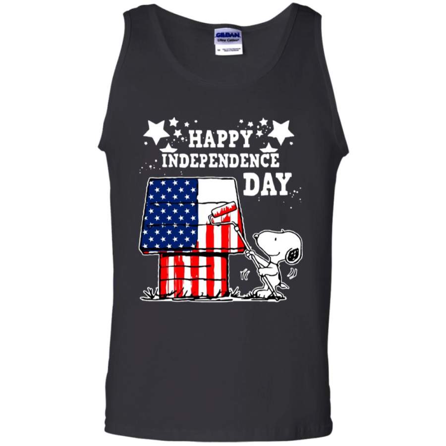 4th Of July Independence Day Snoopy Men’s Tank Top