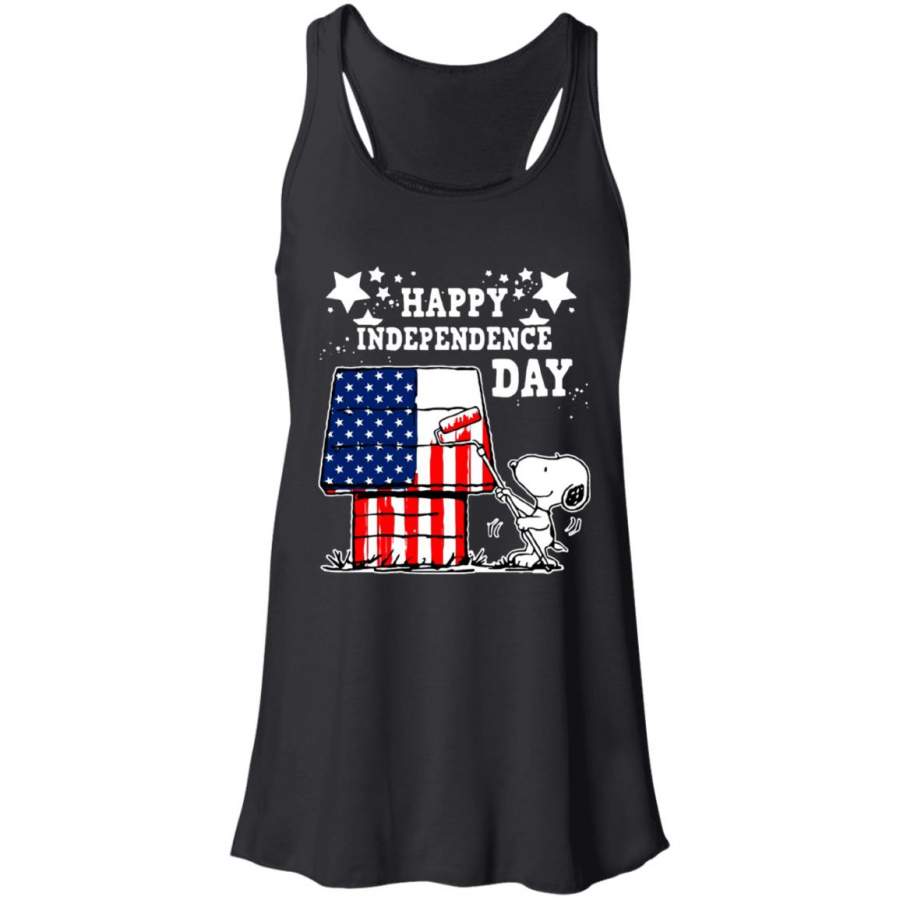 4th Of July Independence Day Snoopy Women’s Tank Top