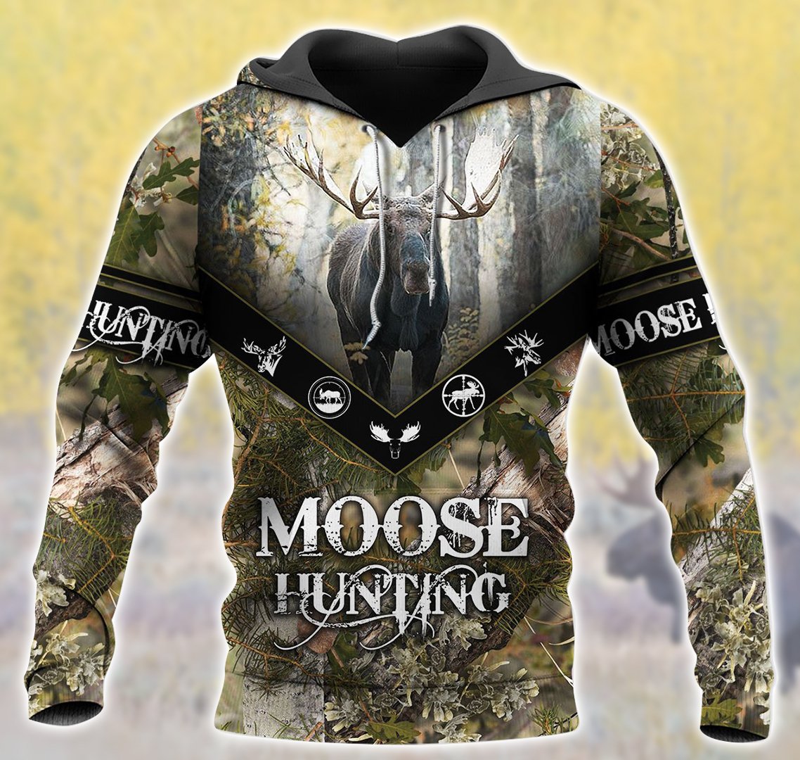 Moose Hunting 3D All Over Print | Unisex | Adult | Ht5249