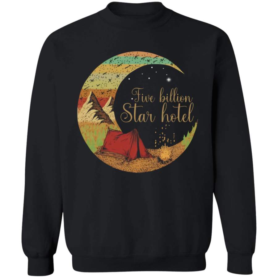 Hippie Sweatshirt Five Billion Star Hotel