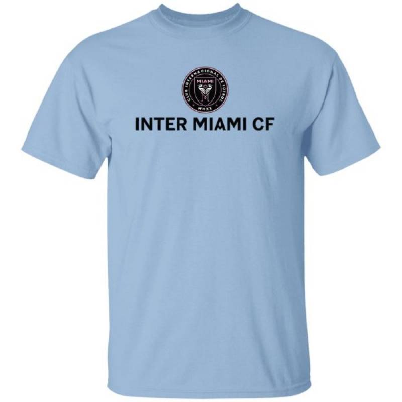 Inter miami shirt Inter Miami CF Fanatics primary logo tee shirt pink