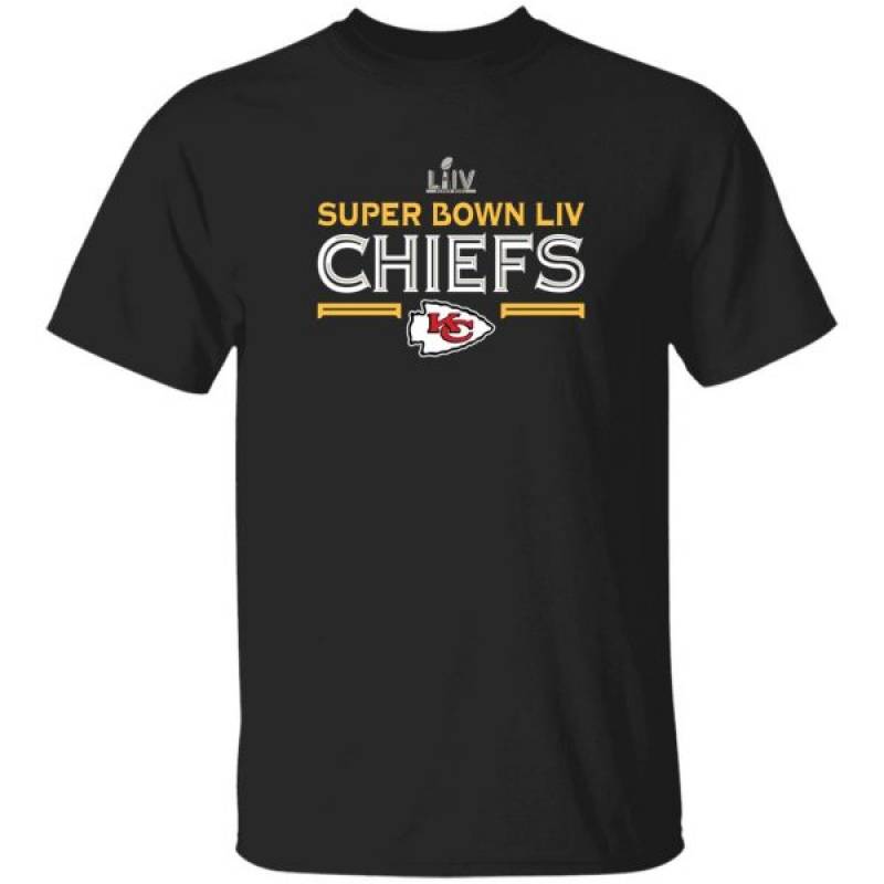 Chiefs super bowl shirt Super bowl liv chiefs kansas chiefs logo tee shirt red