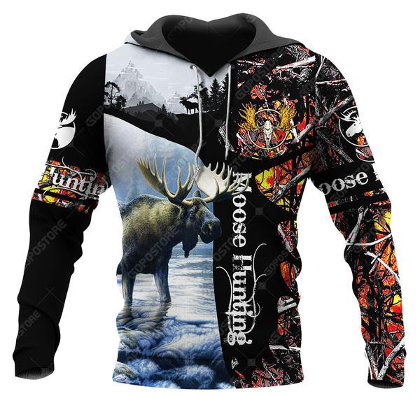 Moose Hunting 3D All Over Print | Unisex | Adult | Ht5252