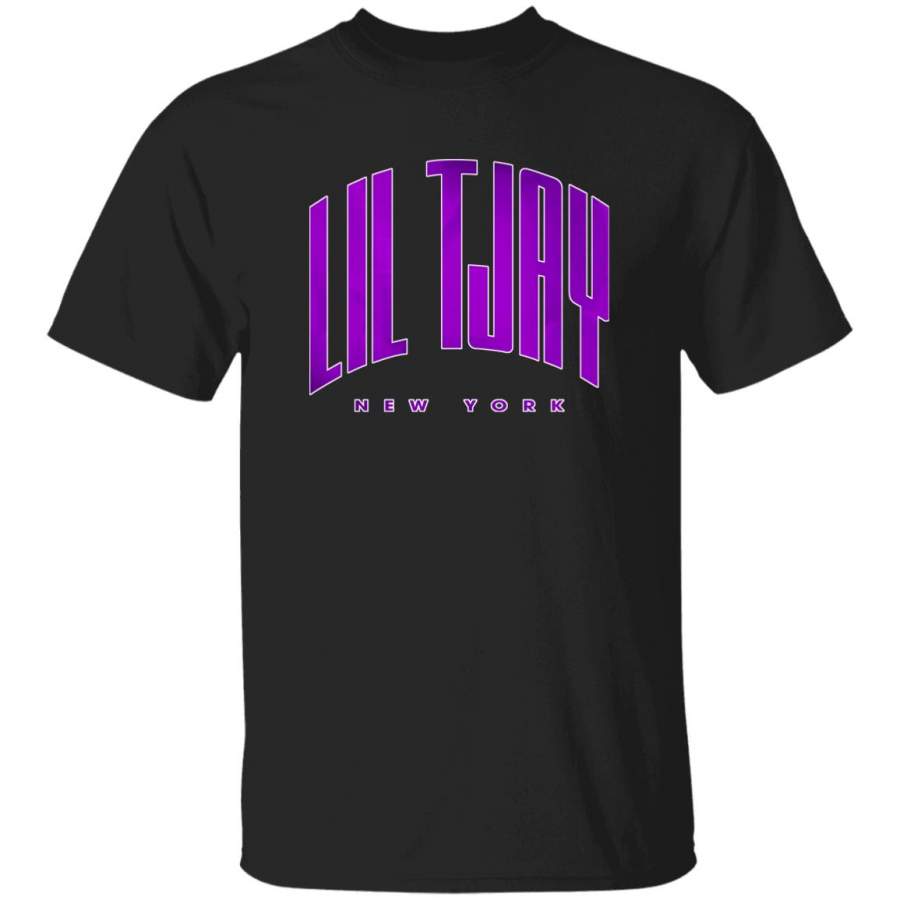 Lil tjay merch lil tjay new york t shirt black