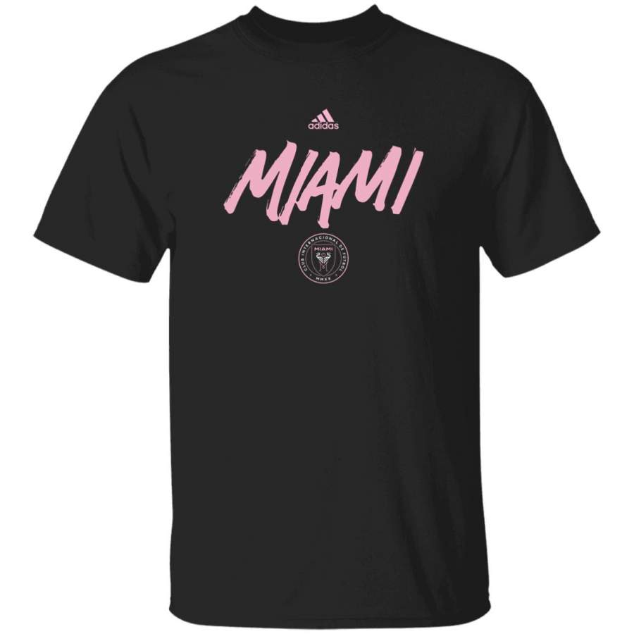 Inter miami shirt Inter Miami CF club internacional de futbol mmxx tee shirt black