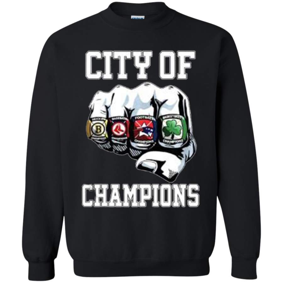 Boston City Of Champions Sweatshirt