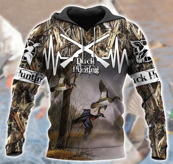 Duck Hunting Camo 3D All Over Print | Unisex | Adult | Ht4903