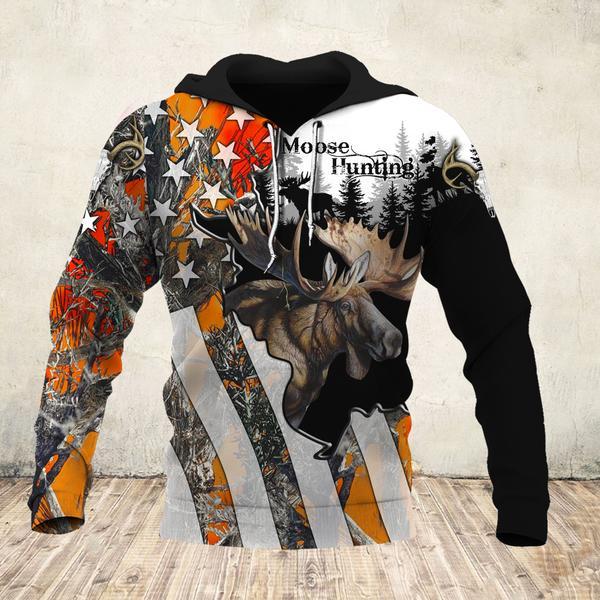 Moose Hunting 3D All Over Print | Unisex | Adult | Ht5254