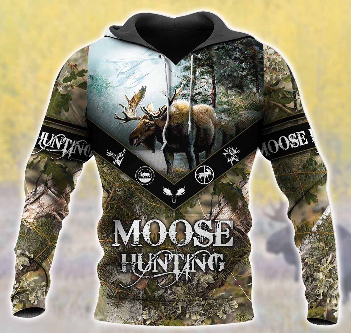 Moose Hunting 3D All Over Print | Unisex | Adult | Ht5255