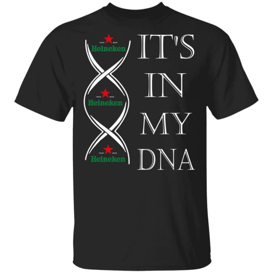 It’s In My DNA Heineken T-shirt Beer Addict Tee HA12