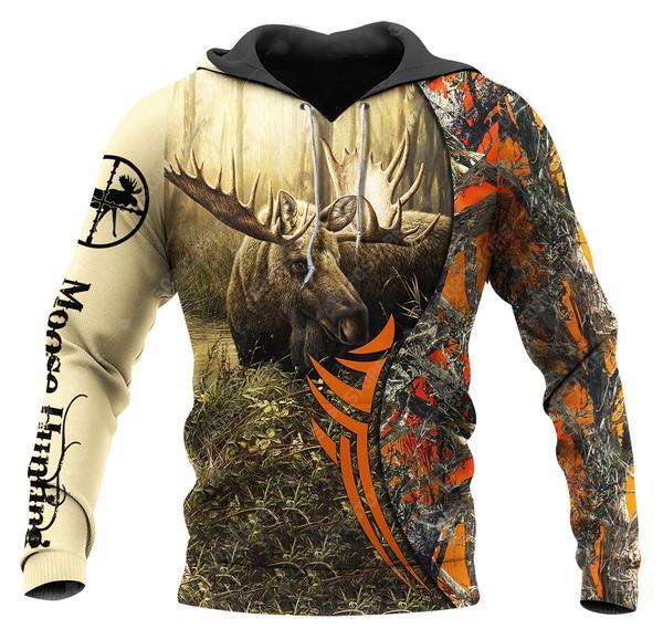 Moose Hunting 3D All Over Print | Unisex | Adult | Ht5256