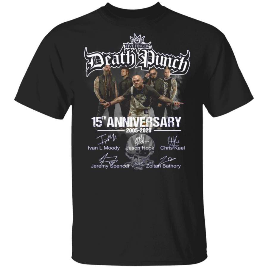 Five Finger Death Punch 15th Anniversary 2005 – 2020 T-shirt MT02