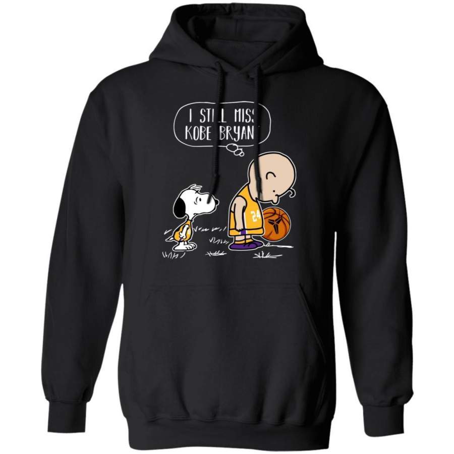 I Still Miss Kobe Bryant Hoodie Charlie Brown And Snoopy Shirt MN02