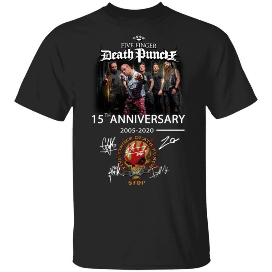 Five Finger Dead Punch T-shirt 15th Anniversary 2005 – 2020 Tee MT01