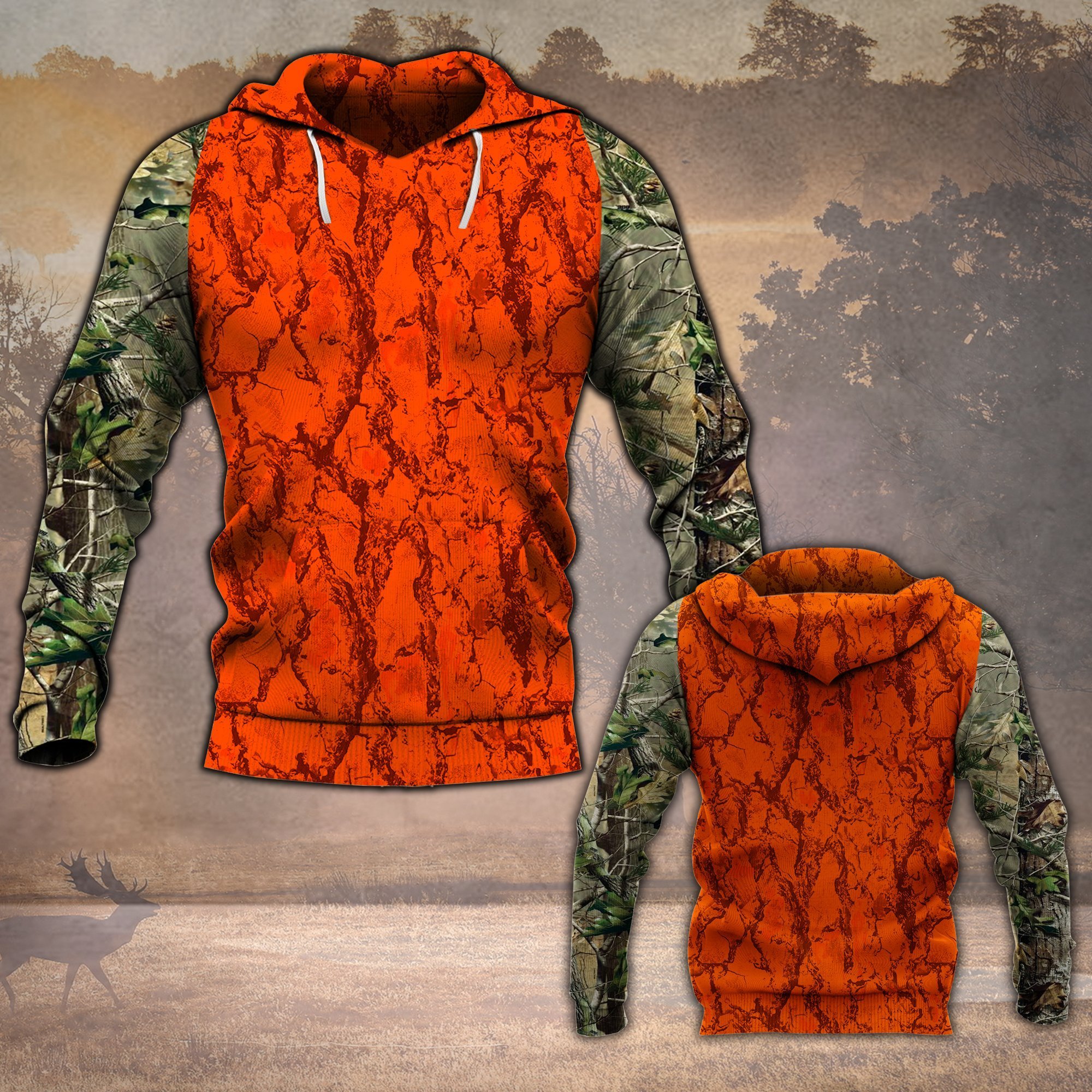 Hunting Orange 3D All Over Print | Unisex | Adult | Ht5261